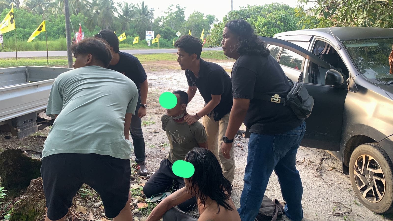 Caption : Penangkapan kawanan pencuri oleh anggota Unit Reskrim Polsek Kelapa. foto (ist).