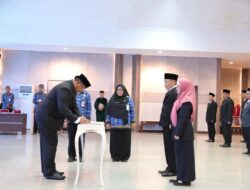 Pj Gubernur Beri Pesan pada Kepala dan Pengawas Sekolah yang Baru Dilantik: Anggaran Jangan Pernah Disalahgunakan