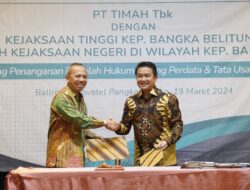Perjanjian Kerja Sama Kejaksaan Tinggi Bangka Belitung dengan PT Timah Tbk, Asep Maryono: Timah Merupakan Hal Kompleks