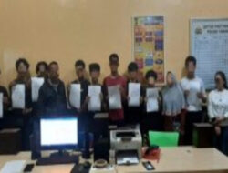 Sebanyak 9 Pemuda Joki Balapan Liar Diamankan Tim Gabungan Patroli Polresta Pangkalpinang