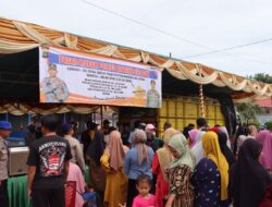 Kolaborasi dengan Bulog dan UMKM, Polres Bangka Selatan Gelar Pasar Murah Jelang Ramadhan 2024