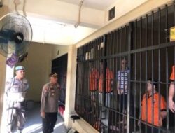 Antisipasi Tahanan Kabur, Piket Pamenwas Polda Babel Cek dan Kontrol Area Gedung Tahanan dan Barang Bukti