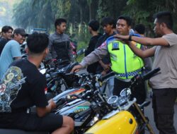 Balap Liar di Belinyu Jadi Sorotan Pemerintah, Bersama TNI-Polri Lakukan Penertiban