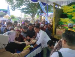 Pasar Murah Pangkalpinang Diserbu Masyarakat, Beras SPHP Jadi Incaran Utama