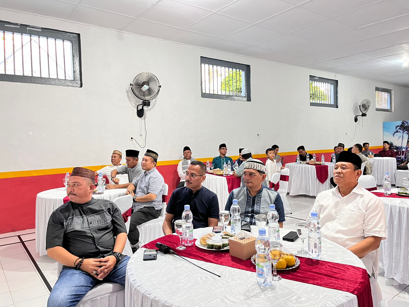 Foto : Rutan Kelas IIB Mentok menggelar kegiatan Safari Ramadhan yang merupakan rangkaian kegiatan dari Hari Bhakti Pemasyarakatan ke-60, pada Senin (25/03/2024). (Ist)
