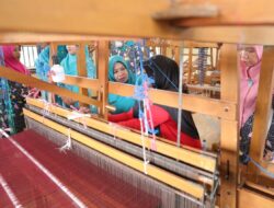 Desa Limbongan Gantung Didukung Jadi Daerah Sentra Tenun Kebanggaan Belitung Timur, Peralatan Dinilai Cukup Memadai