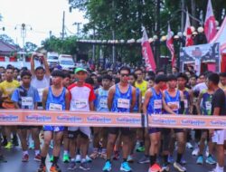 Spesial HUT ke-258 Sungailiat, Pemkab Bangka Sukses Gelar Lomba Lari 10K, Wujud Kekompakan dan Kebersamaan