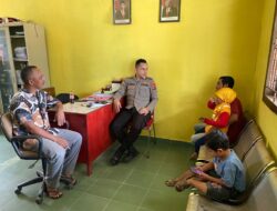 Bhabinkamtibmas Desa Dendang Sambangi Rumah Warga Sekitar, Tak Bosan-bosan Ingatkan Hal Ini