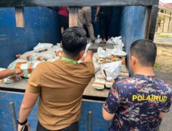 Polisi Gagalkan Penyeludupan 4 Ton Timah Ilegal di Pelabuhan Tanjung Kalian Mentok