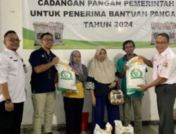 Masing-masing Terima Bantuan Beras Gratis, 1.422 KPM di Rangkui Diharapkan Dapat Terbantu Jelang Idul Adha