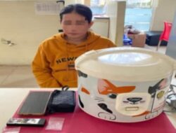 Simpan Sabu di Rice Cooker Dapur, Seorang IRT di Pangkalpinang Diciduk Polisi