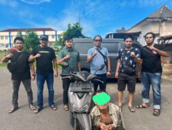 Gasak Motor di Masjid Sirotol Mustaqim Kelapa, Warga Palembang Ditangkap Polisi