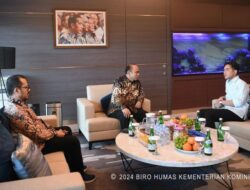 Menkominfo Kedatangan Gibran Rakabuming Raka, Bahas Isu Perkembangan Teknologi Informasi dan Komunikasi di Indonesia