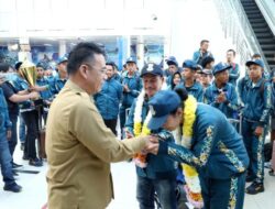 Sekda Mie Go Sambut Atlet POPDA Kontingen Kota Pangkalpinang: Syukur, Terharu, Bangga, dan Bahagia