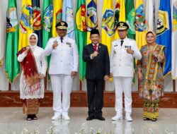 Pelantikan Pj Gubernur Sugito, Menteri Tito Pesankan Fokus Dongrak Pertumbuhan Ekonomi Babel dan Pastikan Kelancaran Pilkada