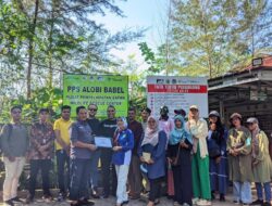 Para Mahasiswa Lintas Negara Kunjungi PPS Alobi Kampoeng Reklamasi Air Jangkang, Lihat Langsung Satwa yang Direhabilitasi