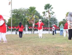Keseruan Perlombaan HUT RI di Rumah Dinas Gubernur Babel, Wujudkan Lingkungan Kekeluargaan yang Kompak
