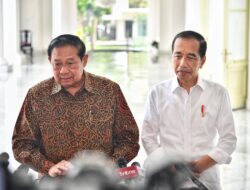 Momen SBY Temui Presiden Jokowi di Istana Merdeka, Pamit ke New York Hadiri Forum Basmi Malaria Sedunia