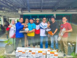 Dinas Lingkungan Hidup Kabupaten Bangka Terima Bantuan Sederet Alat Kebersihan dari PT Timah Tbk