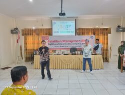 58 Pelaku UKM di Bangka Barat Ikut Pelatihan Manajemen Retail
