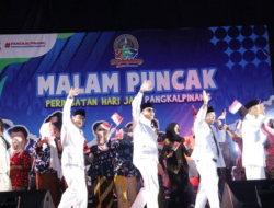 Malam Puncak Peringatan HUT ke-267 Pangkalpinang, Ribuan Masyarakat Antusias Ramaikan Alun-alun Taman Merdeka