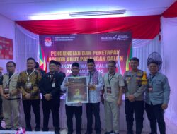 Pengundian Nomor Paslon Walikota Pangkalpinang, Sebanyak 115 Personel Polresta Jaga Situasi Tetap Aman Terkendali