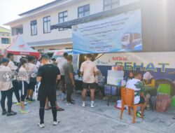 Semarak TNI Babel Run 2024, PT Timah Turut Sediakan Pelayanan Kesehatan di Mobil Sehat bagi Peserta