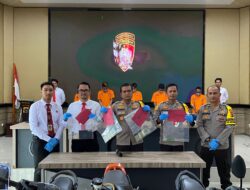 Polisi Tangkap Kompolotan Pencuri Sepeda Motor di Bangka Barat