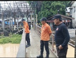 Antisipasi Banjir, BPBD Bangka Barat Tinjau Sejumlah Titik Rawan Bencana