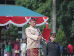 HUT ke-24 Babel, Pj Gubernur Sugito Sampaikan Sejumlah Capaian Provinsi, Launching Stasiun Pengisian Kendaraan Listrik Umum