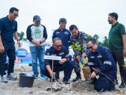 Gotong Royong dan Penanaman 500 Bibit Pohon Buah, Rangkaian Peringatan Bulan K3 Nasional PT Timah