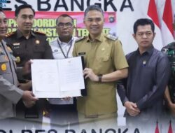 Forkopimda Deklarasikan Pembubaran Geng Motor di Wilayah Bangka
