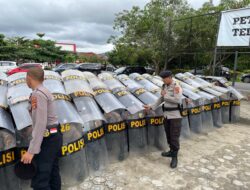 Tingkatkan Kemampuan Hadapi Situasi Darurat, Personal Dit Samapta Polda Babel Gelar Latihan Pengendalian Massa