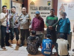 Polsek Merawang Cegah Aksi Perang Sarung Anak di Bawah Umur, Barang Bukti Pedang Diamankan