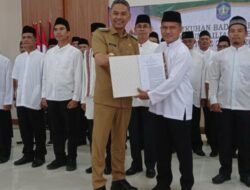 Pj Bupati Bangka Resmi Kukuhkan Badan Pengurus Masjid Agung Periode 2025/2028