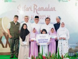 Semarak Ramadhan, PT Timah Beri Santunan Ratusan Anak Yatim dan Piatu di Bangka Barat