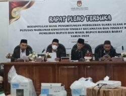 Markus – Yus Derahman Unggul 966 Suara di Pilkada Babar