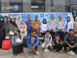 Pemprov Babel Bersama Bank Sumsel Babel Fasilitasi 53 Mahasiswa Mudik Gratis