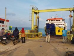 Hari Pertama Puncak Arus Mudik Penumpang Sadai-Belitung Terpantau Normal