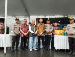 Pj Bupati dan Kapolres Bangka Turut Pantau Pasar Murah di Taman Kota Sungailiat