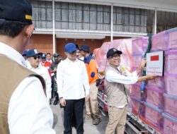 Menlu RI Serahkan 124 Ton Bantuan Kemanusiaan Indonesia untuk Gempa Myanmar