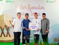 Dukung Kenyamanan Ibadah, PT Timah Salurkan Bantuan ke Rumah Ibadah