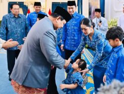 Silaturahmi Idul Fitri 1446 H, Presiden Prabowo Gelar Griya Bersama Para Tokoh dan Pejabat Negara di Istana
