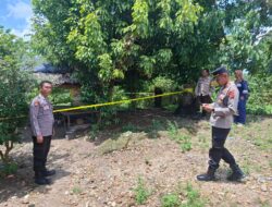 Polres Bangka Barat Amankan TKP Penemuan Granat, Warga Diimbau untuk Tetap Waspada