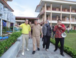 Momen Gubernur Hidayat Arsani Resmikan Gedung SMA YPK Air Kenanga Sungailiat