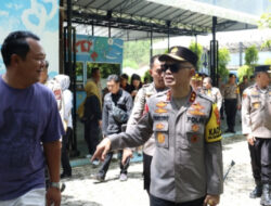 Kapolda Babel Pantau Wisata Pantai Pasir Padi, Pastikan Situasi Kamtibmas Aman