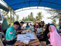 Mobil Sehat PT Timah Hadir di Dusun II Desa Kundur, Warga Antusias Bisa Berobat Gratis