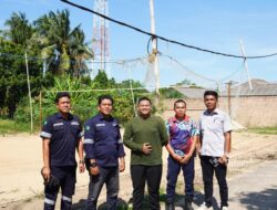 Dukung Budaya Olahraga dan Gaya Hidup Sehat Masyarakat, PT Timah Serahkan Bantuan untuk Renovasi Lapangan Voli di Bangka Selatan