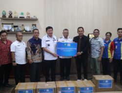 Momen Pemkab Belitung Timur Terima Bantuan 20 Unit Komputer dari Indomaret