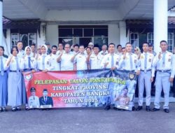 Sebanyak 8 Calon Paskibraka Bangka Lanjut Seleksi ke Tingkat Nasional